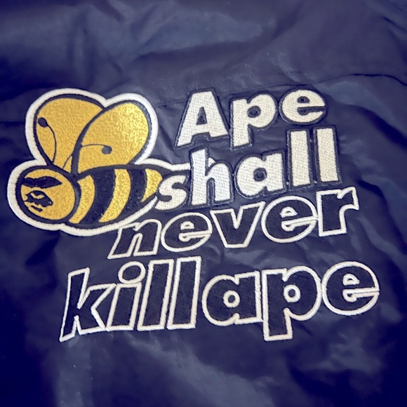 🔥 BAPE Black Patchwork Jacket - Picture 7 of 11